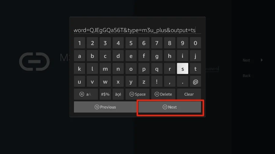 How to Install Tivimate on Fire TV Stick 26 TiviMate M3U link added 1